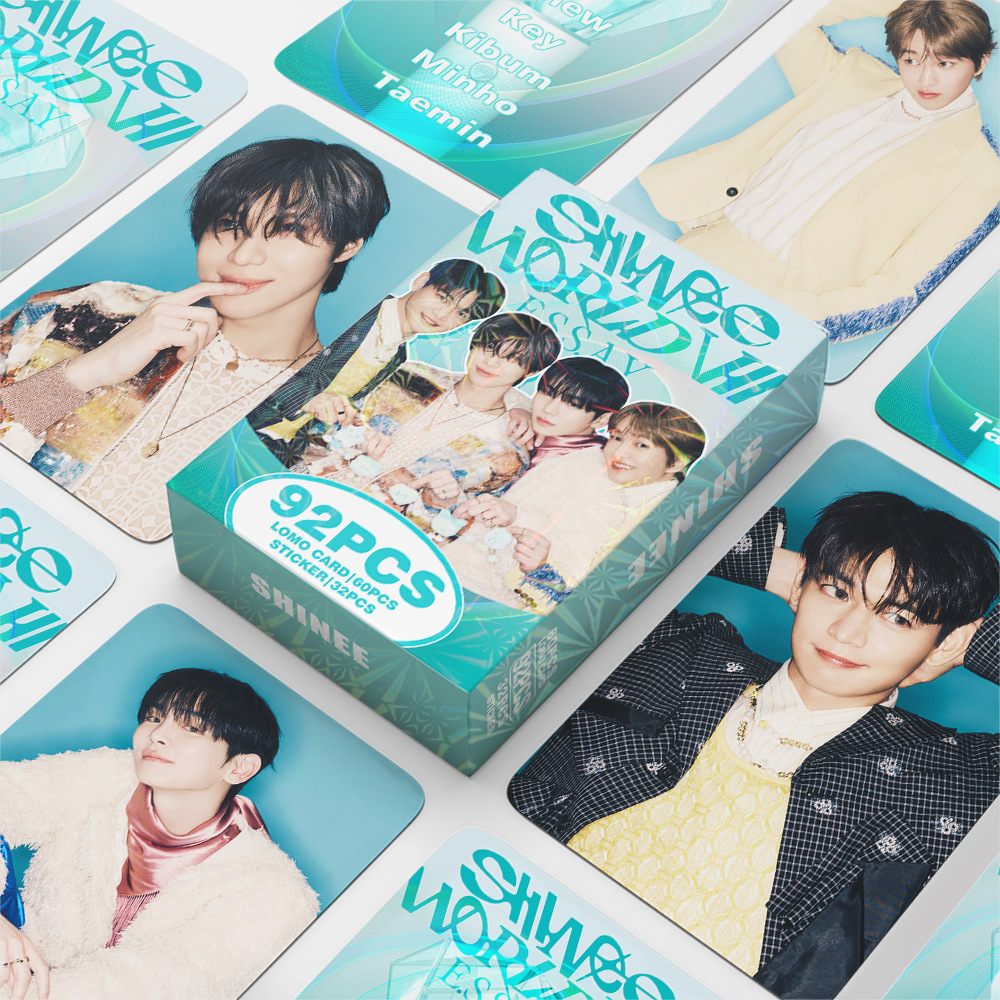 Photography Portfolio - 92Pcs/Set SHINEE Idol New Album Poet