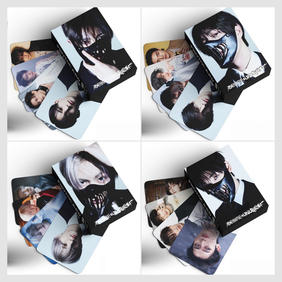Photography Portfolio - 127Pcs EN Album Photocards Stickers DESIRE