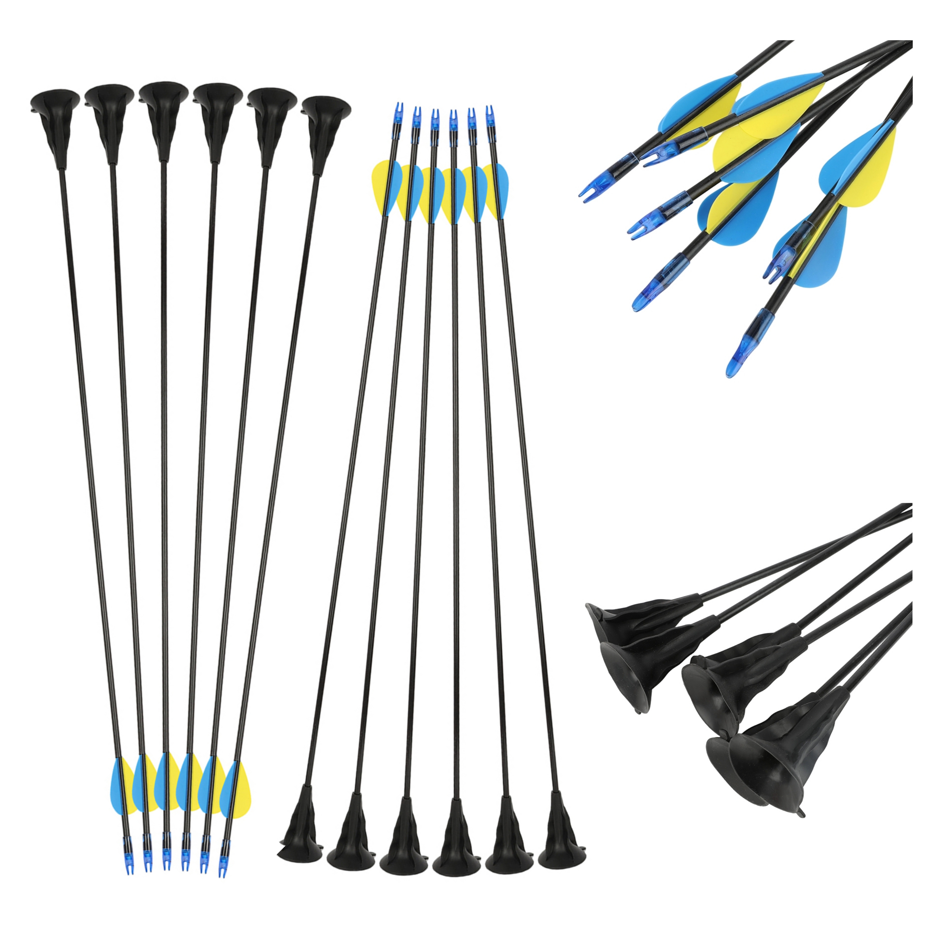 Photography Training - Archery Game Fiberglass Suction Cup Arrows
