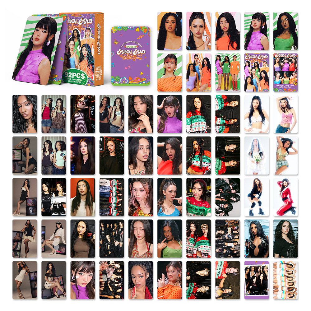 Photography Portfolio - 92Pcs/Set KATSEYE Idol Girl New Album
