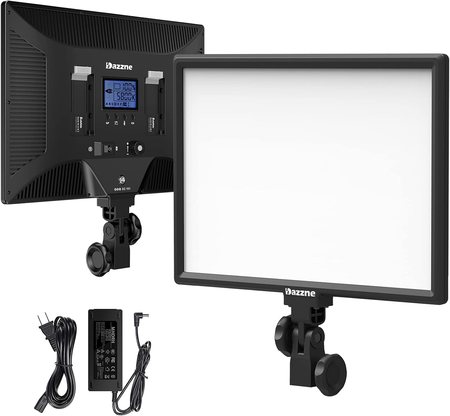 Video Led Light Panel - 45W Bi-Color LED Video Light, 3600Lux