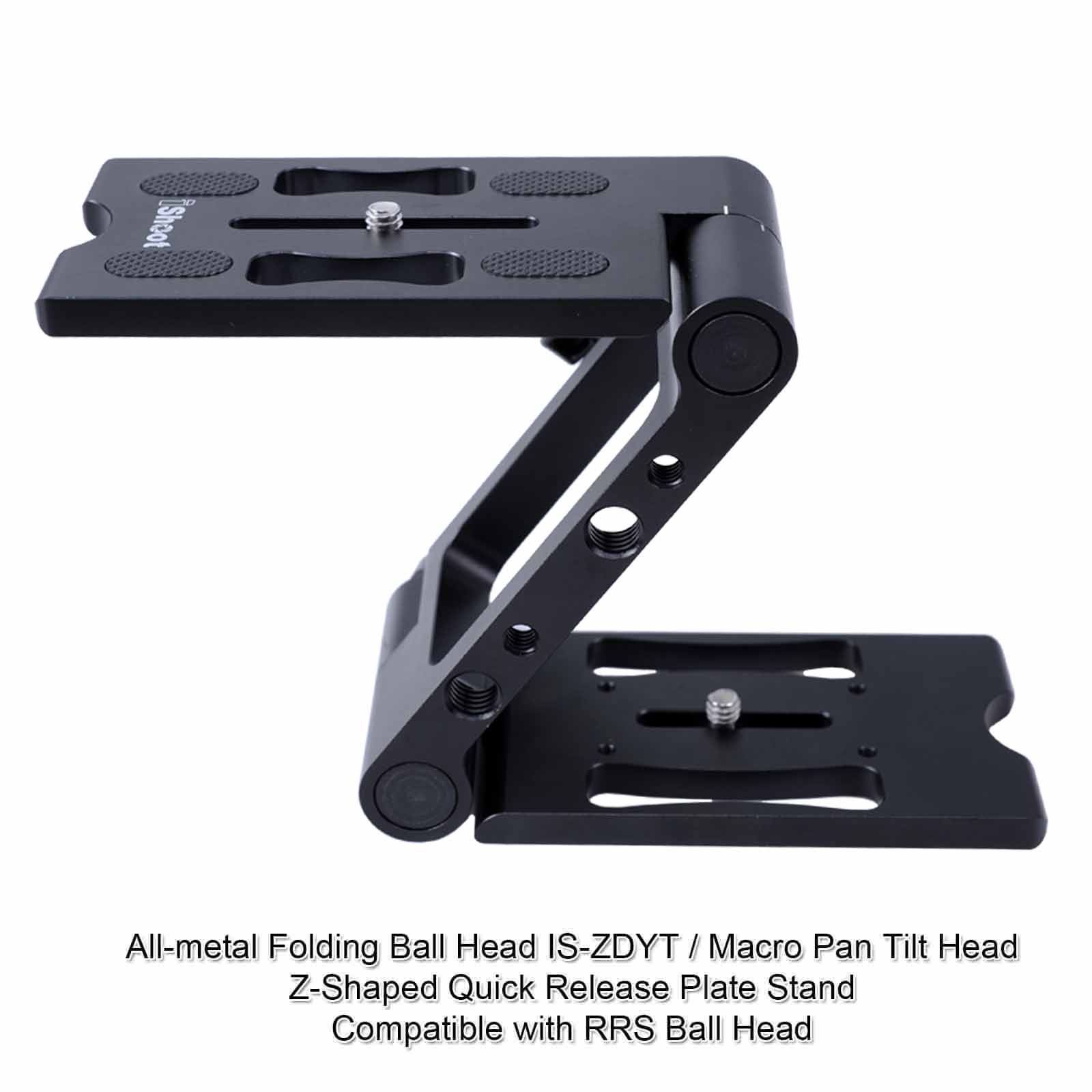 Camera Slider Rail - iShoot Z Flex Tilt Head Folding