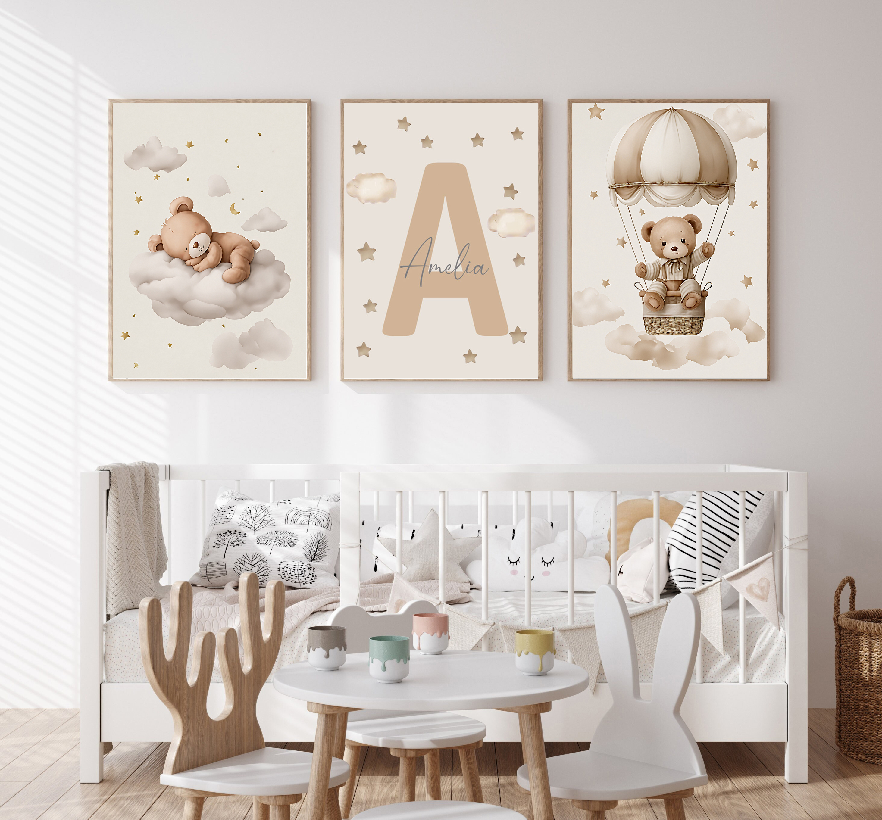 Photography Gallery - 3pcs/set Bohemian Teddy Bear Animal Custom