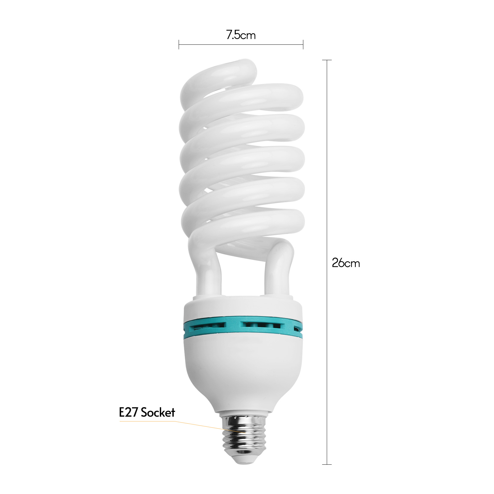 Andoer Spiral Fluorescent Ligh - Photography Bulb avaliação e preço