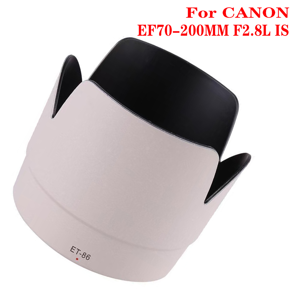 White ET-86 ET86 Bayonet Mount - Lens Hood Petal avaliação e preço