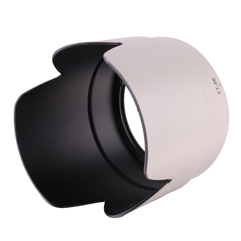 White ET-86 ET86 Bayonet Mount - Lens Hood Petal avaliação e preço