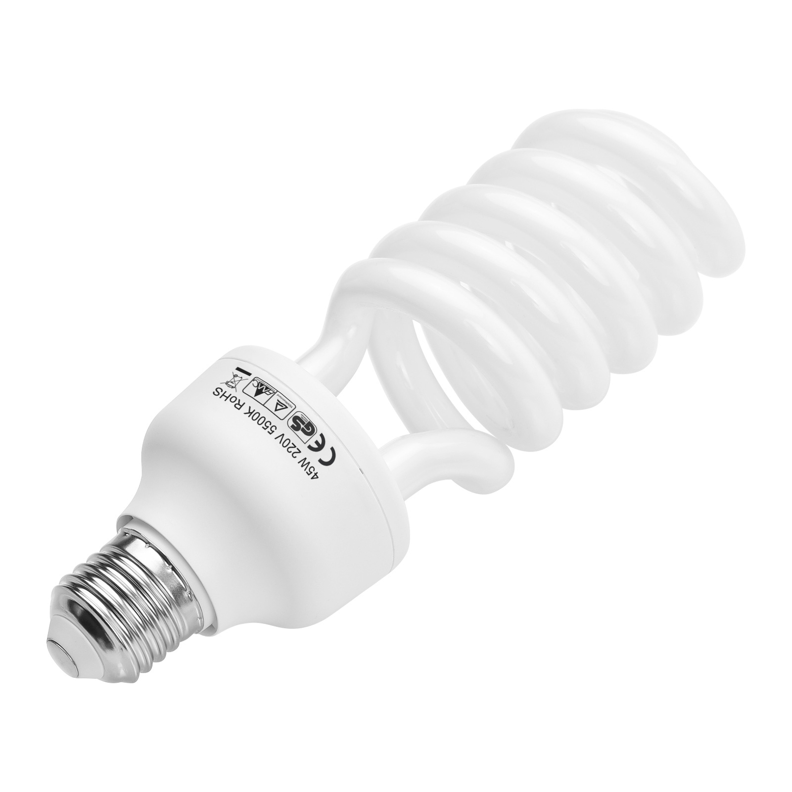 45W Spiral Fluorescent Light B - Photography Bulb avaliação e preço