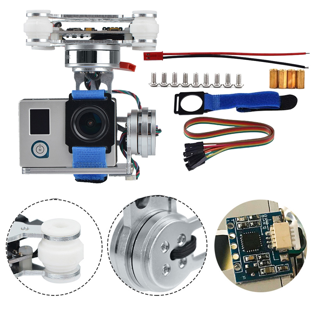 RCTOSKY 3-Axis Brushless Gimba - Photography Kit Xiaomi avaliação e preço