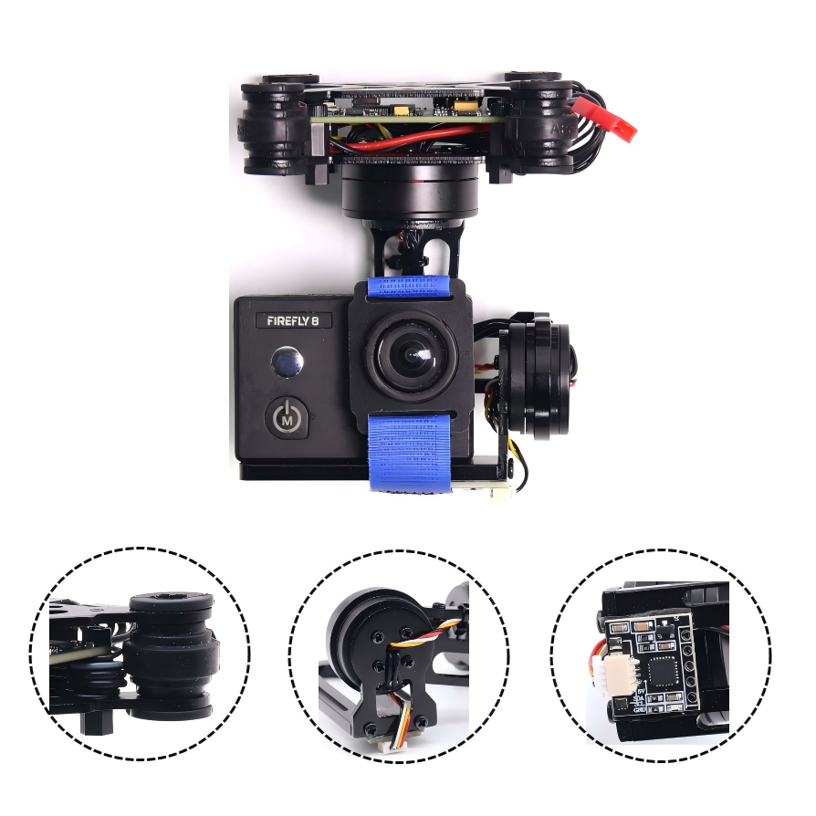 RCTOSKY 3-Axis Brushless Gimba - Photography Kit Xiaomi avaliação e preço