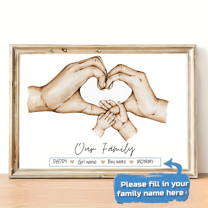 Personalized Custom Family Han - Photography Gallery avaliação e preço