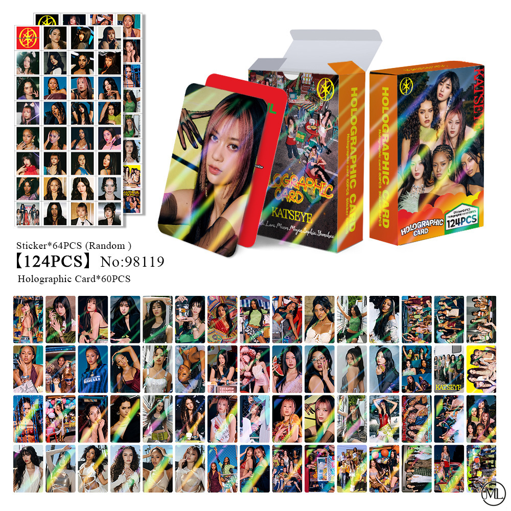 92Pcs/Set Kpop Idol KATSEYE Ne - Photography Portfolio avaliação e preço