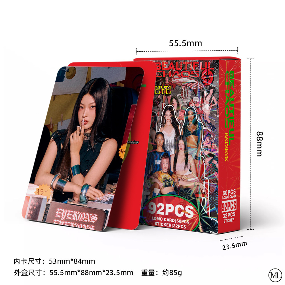 92Pcs/Set Kpop Idol KATSEYE Ne - Photography Portfolio avaliação e preço