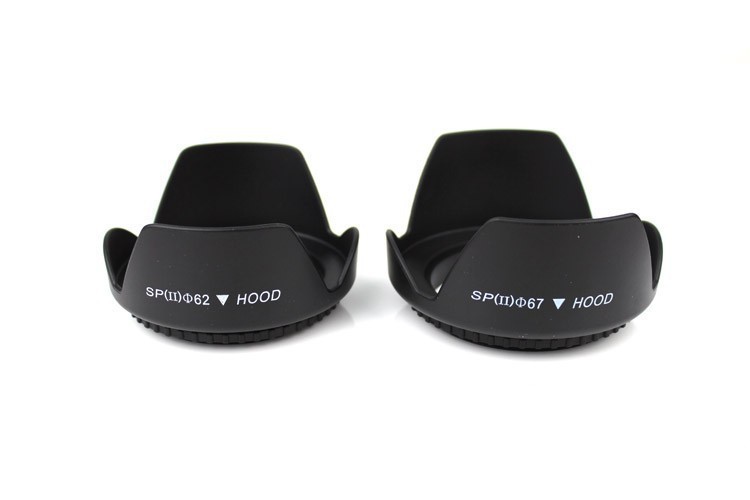 Universal Lens Hood 49mm 52mm  - Lens Hood Petal avaliação e preço