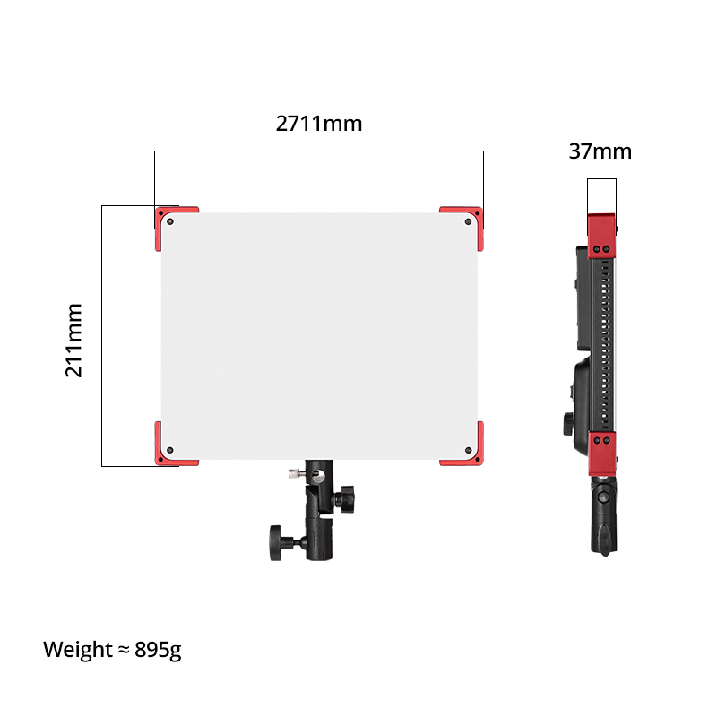 AMBITFUL LEDP60C Ultra-thin LE - Video Led Light Panel avaliação e preço