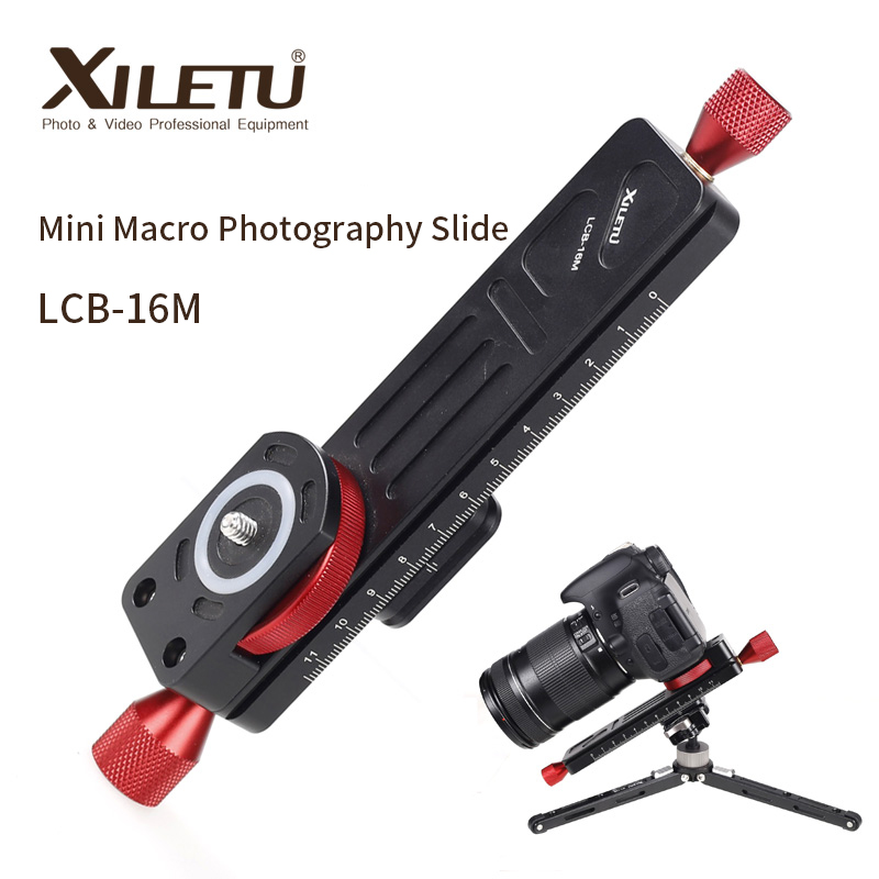 XILETU LCB-16M Mini Macro Phot - Camera Slider Rail avaliação e preço