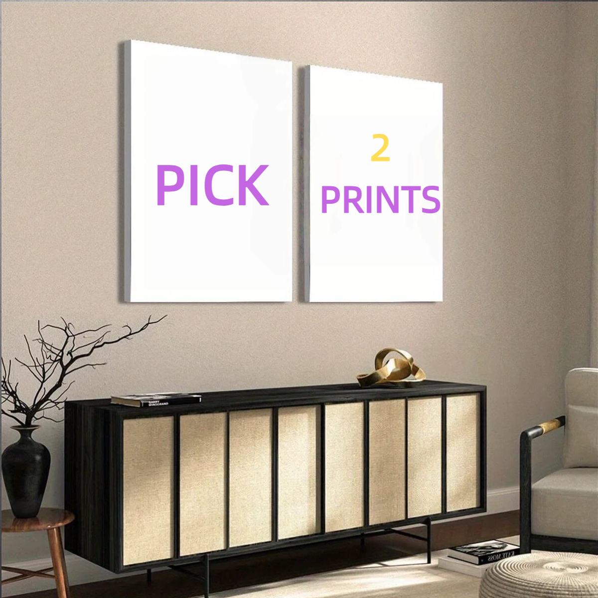 2pcs/set of custom canvas phot - Photography Gallery avaliação e preço