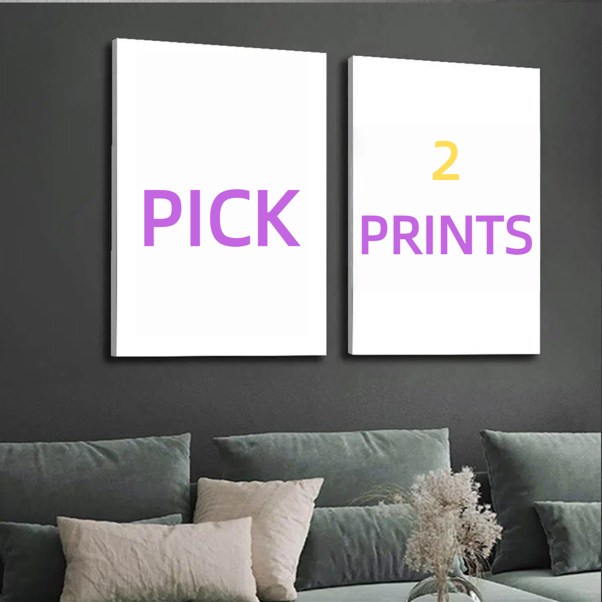 2pcs/set of custom canvas phot - Photography Gallery avaliação e preço