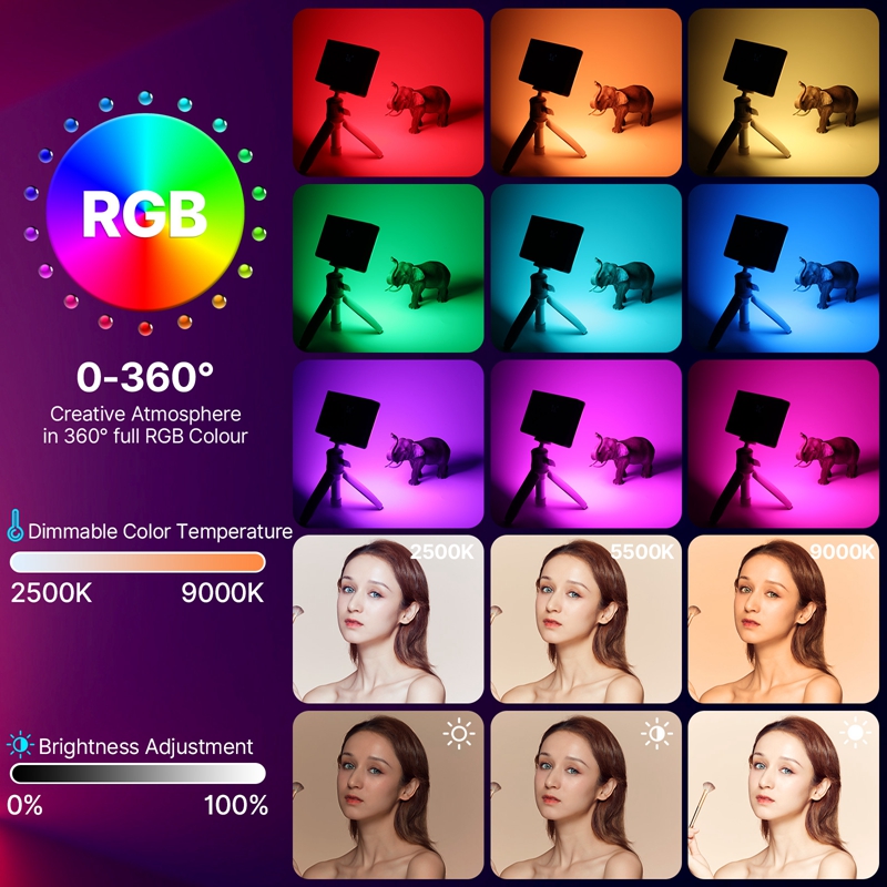 Ulanzi LT002 7 inch Pocket LED - Video Led Light Panel avaliação e preço