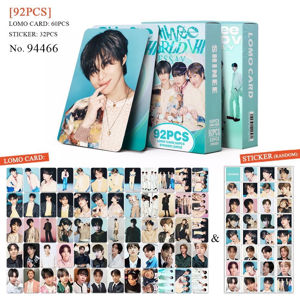 92Pcs/Set SHINEE Idol New Albu - Photography Portfolio avaliação e preço