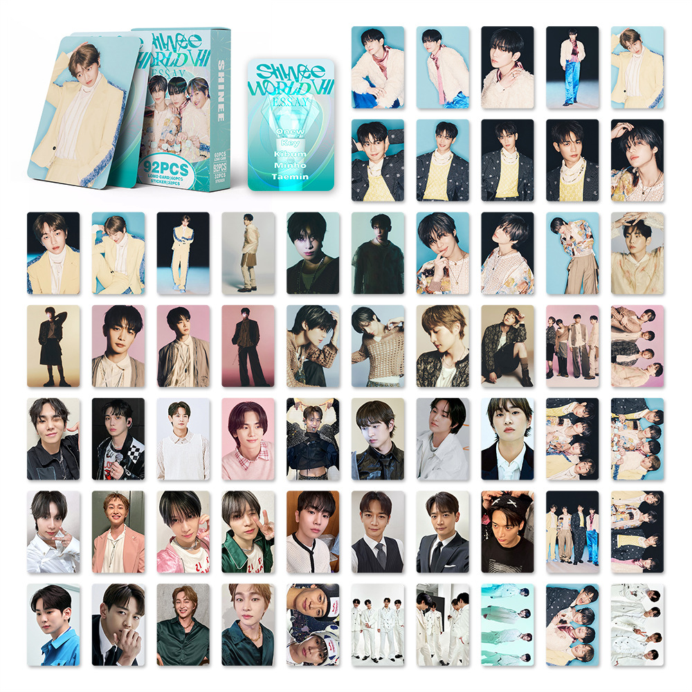 92Pcs/Set SHINEE Idol New Albu - Photography Portfolio avaliação e preço