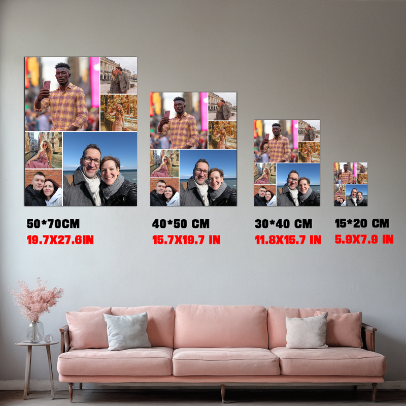1 piece collage multi-photo cu - Photography Poster avaliação e preço