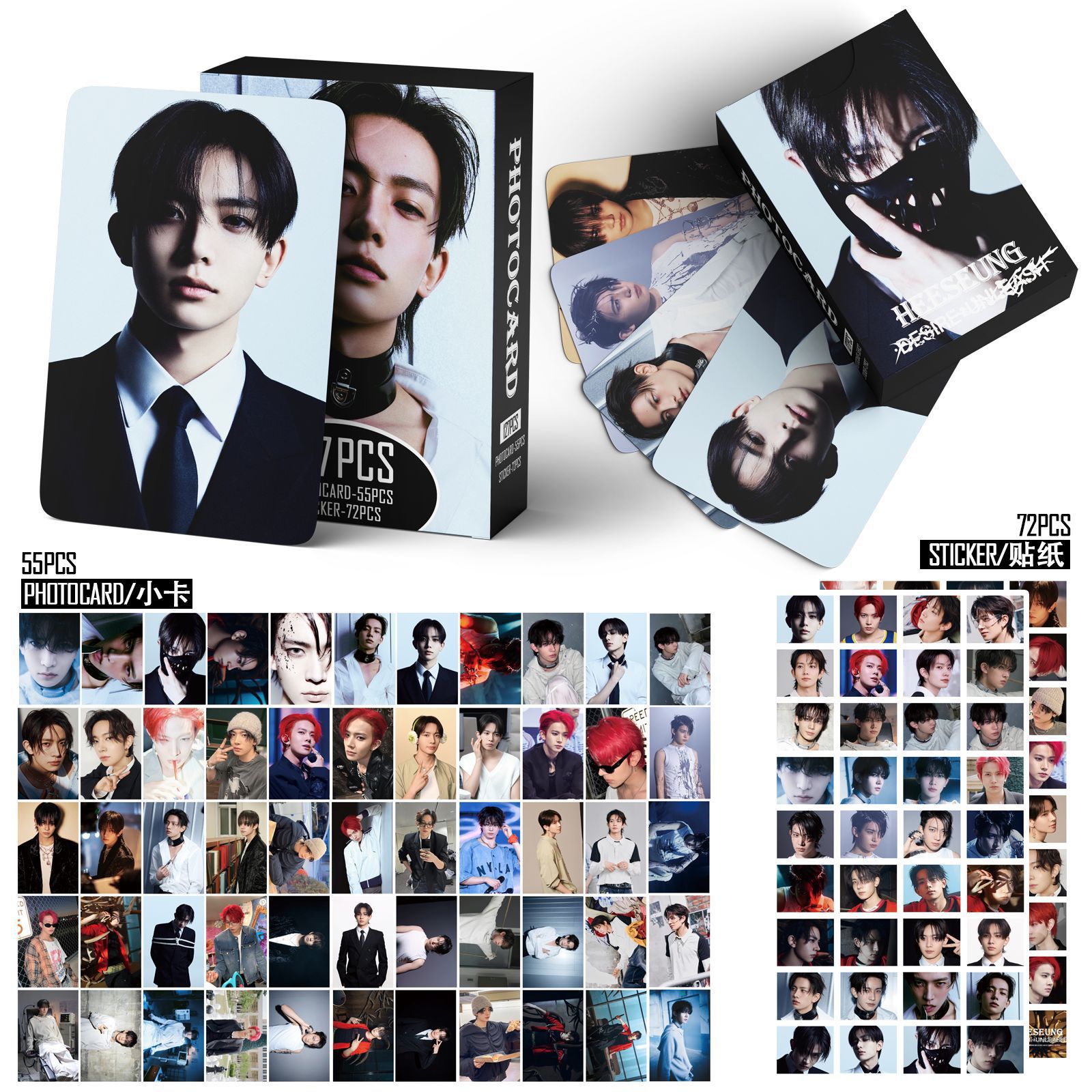 127Pcs EN Album Photocards Sti - Photography Portfolio avaliação e preço