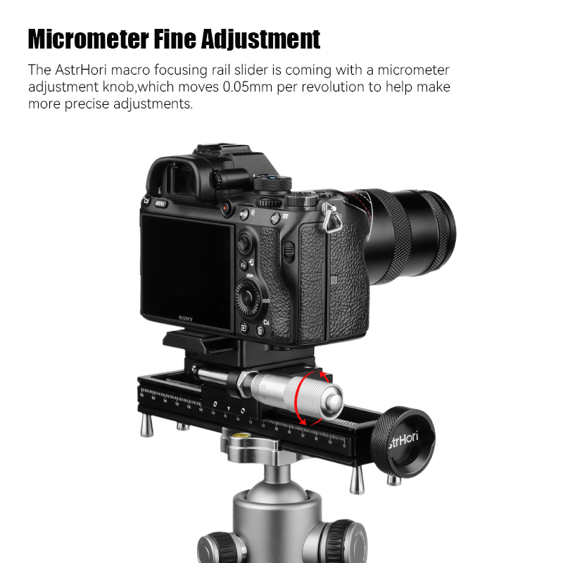 AstrHori 170MM Portable Alumin - Camera Slider Rail avaliação e preço