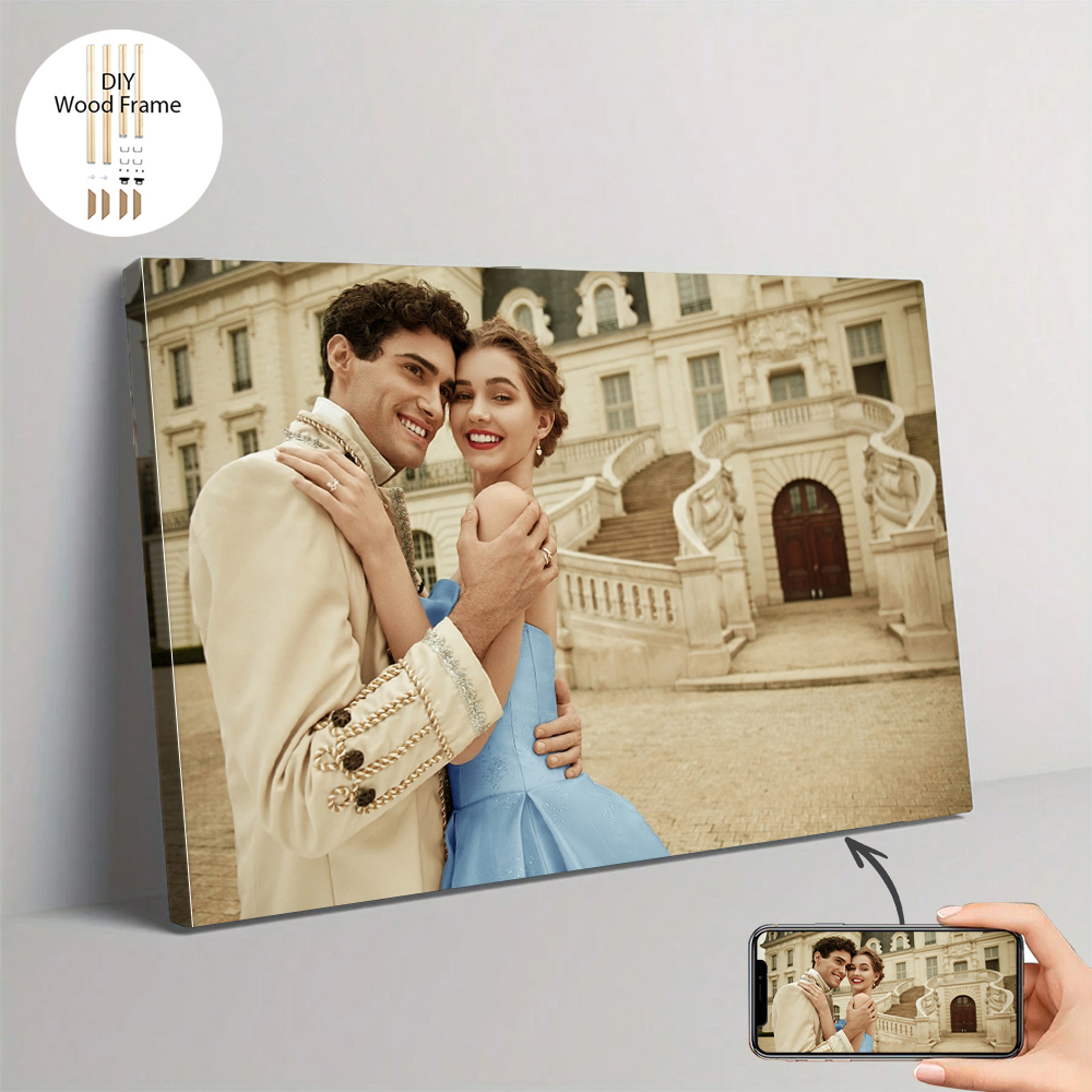 1 pc Custom Photo with DIY fra - Photograph Lyrics avaliação e preço