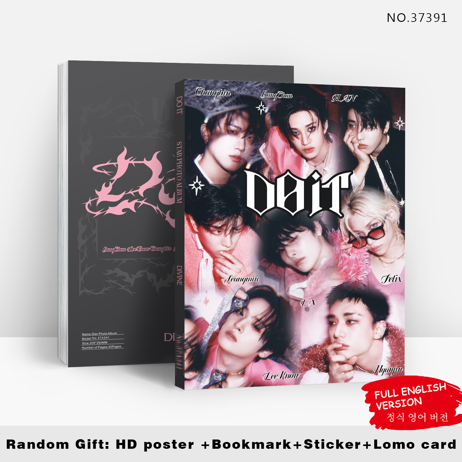 Stray Kids Hot Photo Album Kar - Photography Poster avaliação e preço