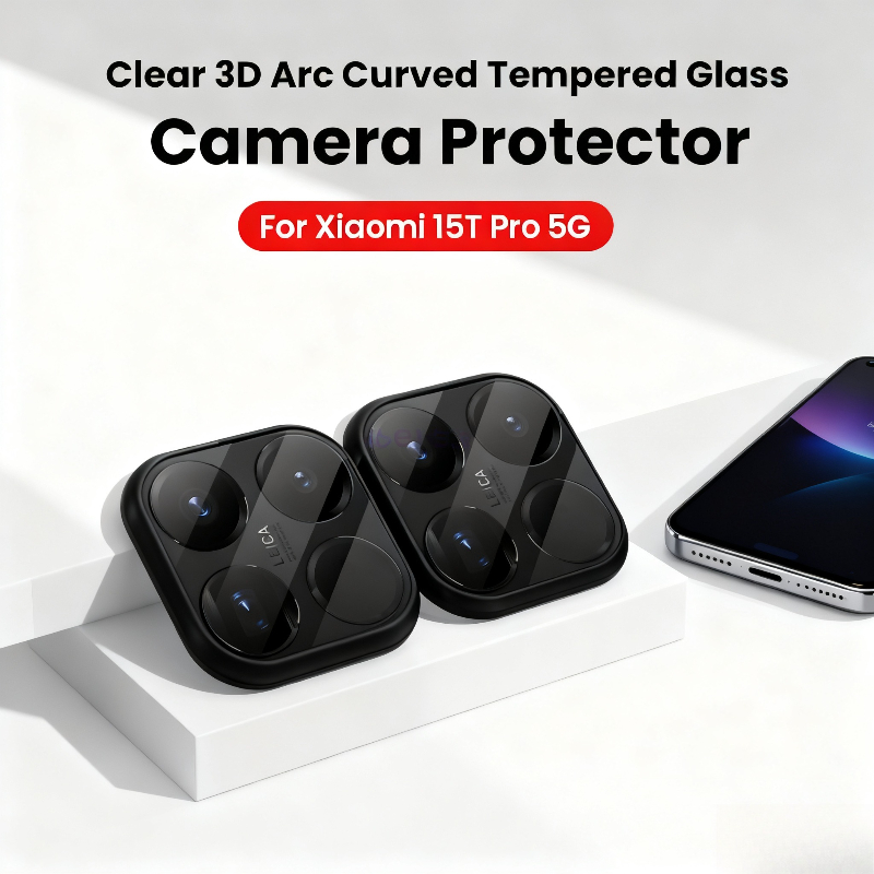 2Pcs 3D Clear Lens Case for Xi - Photography Kit Xiaomi 15T Pro avaliação e preço
