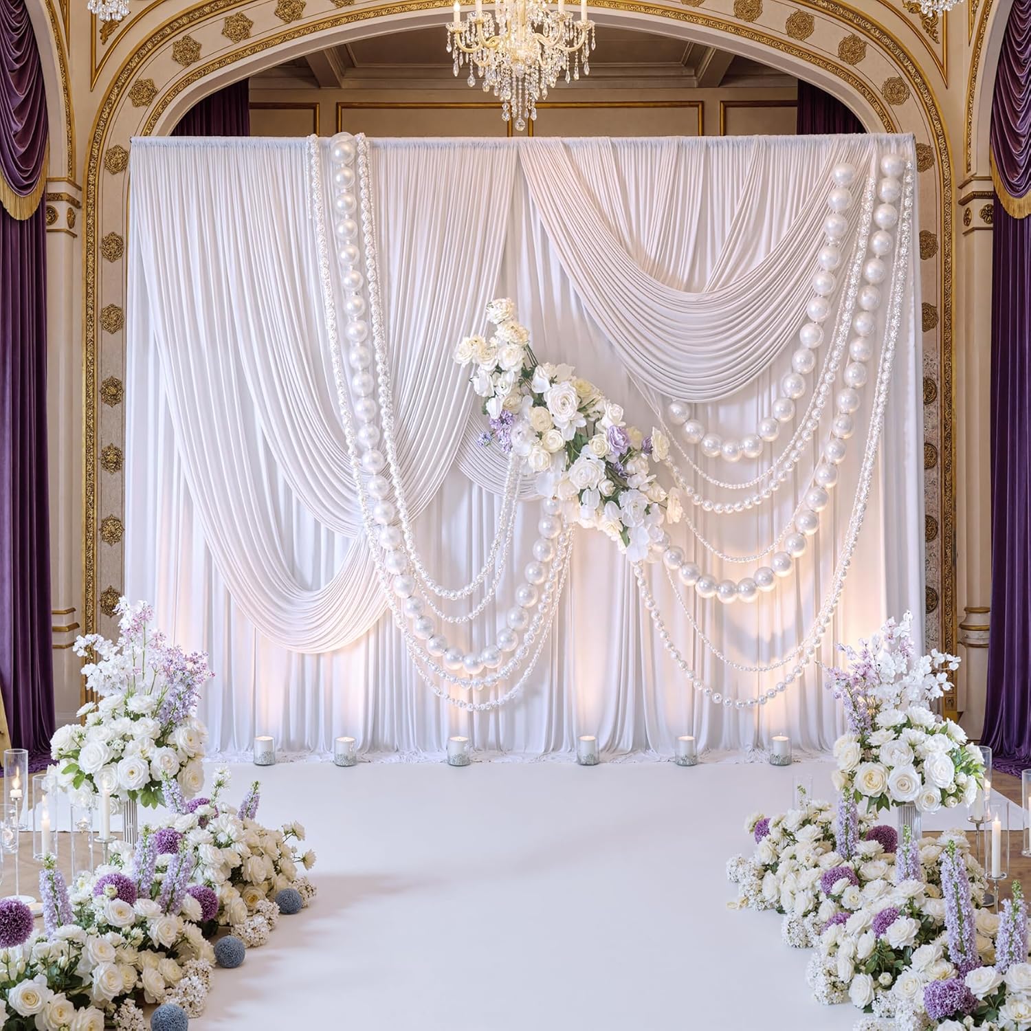 White Backdrop Curtains 10x10  - Photography Lighting avaliação e preço