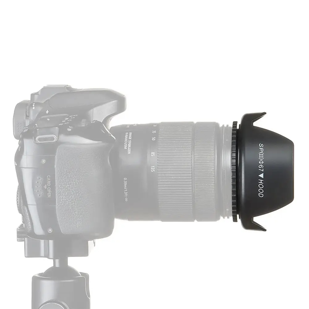 Lens Hood 49mm 52mm 55mm 58mm  - Lens Hood Petal avaliação e preço