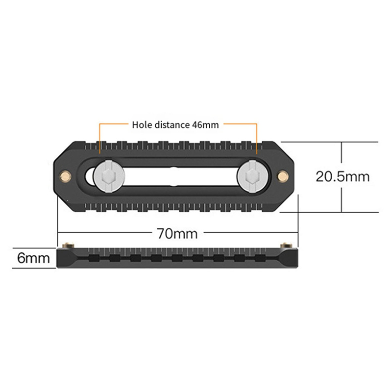 A72Z Quick Release Safety Rail - Camera Slider Rail avaliação e preço