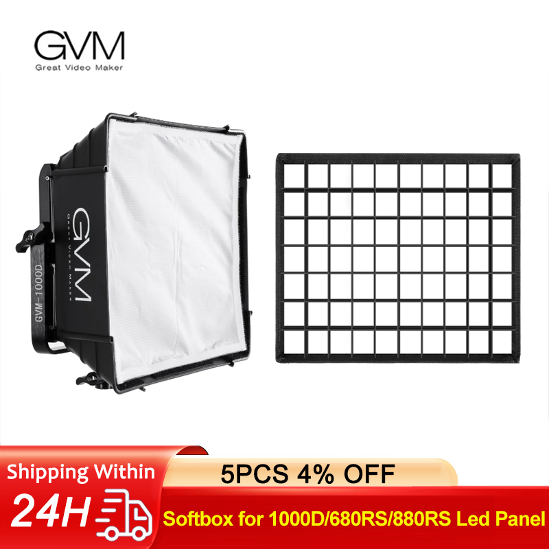 GVM Softbox Diffuser for 1000D - Video Led Light Panel avaliação e preço