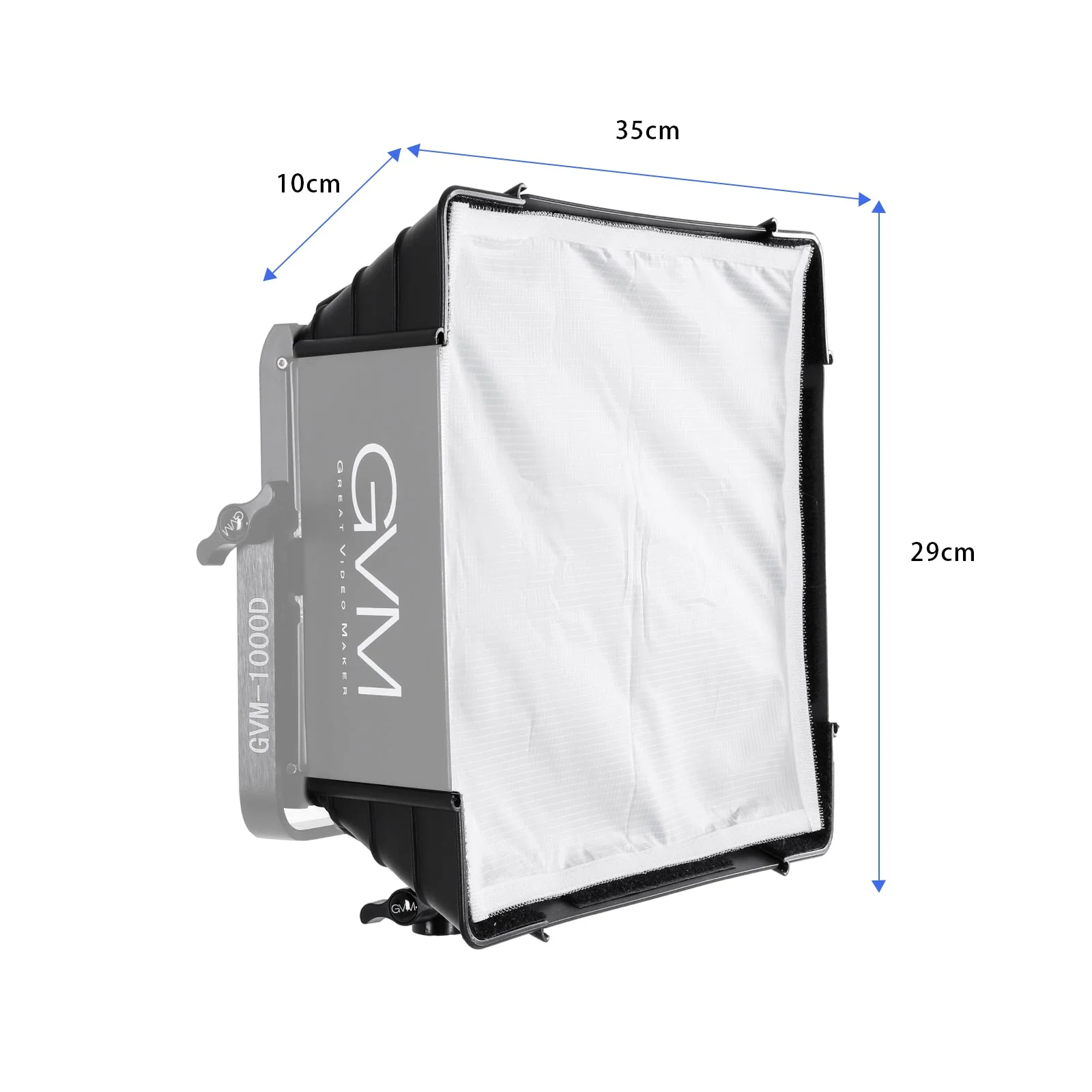 GVM Softbox Diffuser for 1000D - Video Led Light Panel avaliação e preço