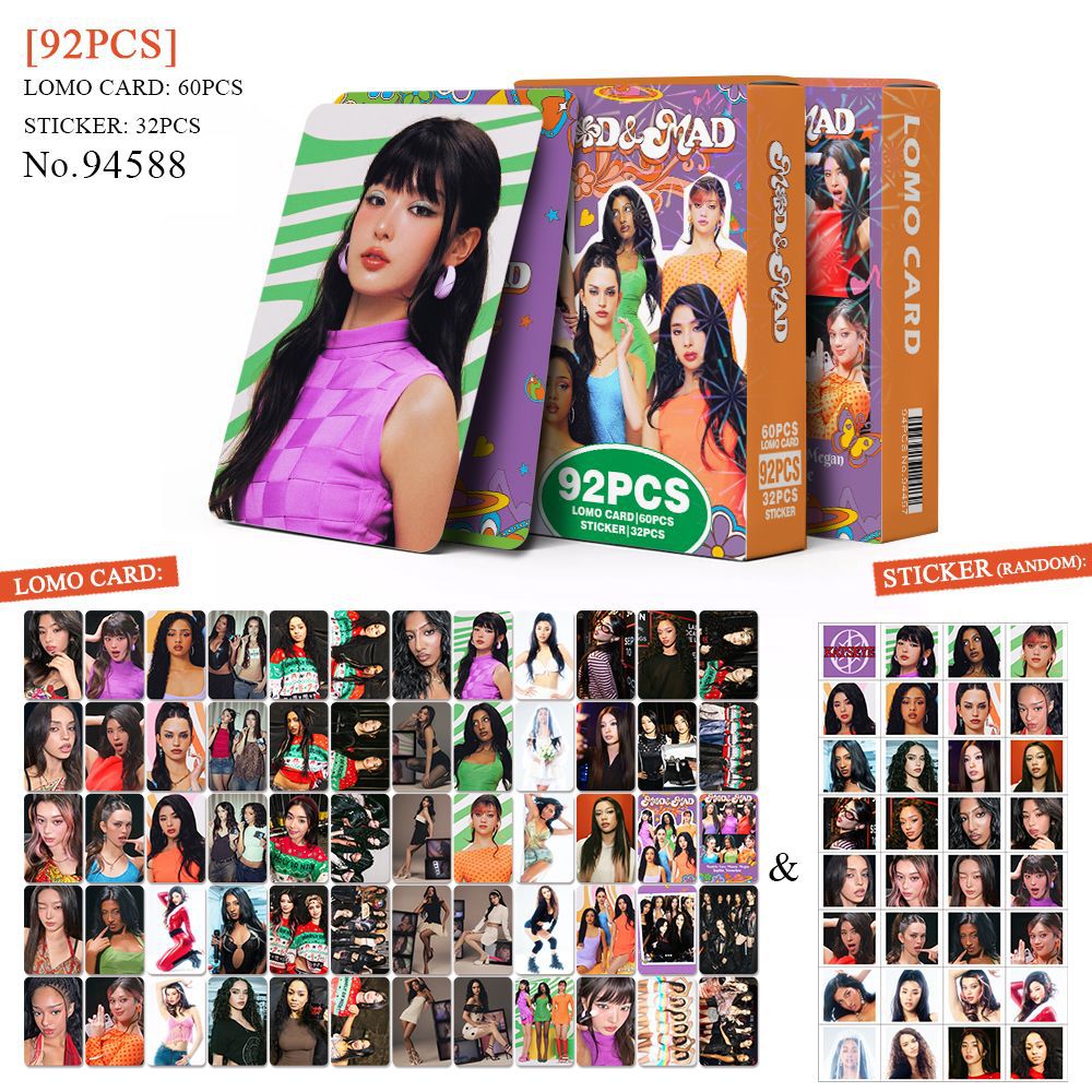 92Pcs/Set KATSEYE Idol Girl Ne - Photography Portfolio avaliação e preço