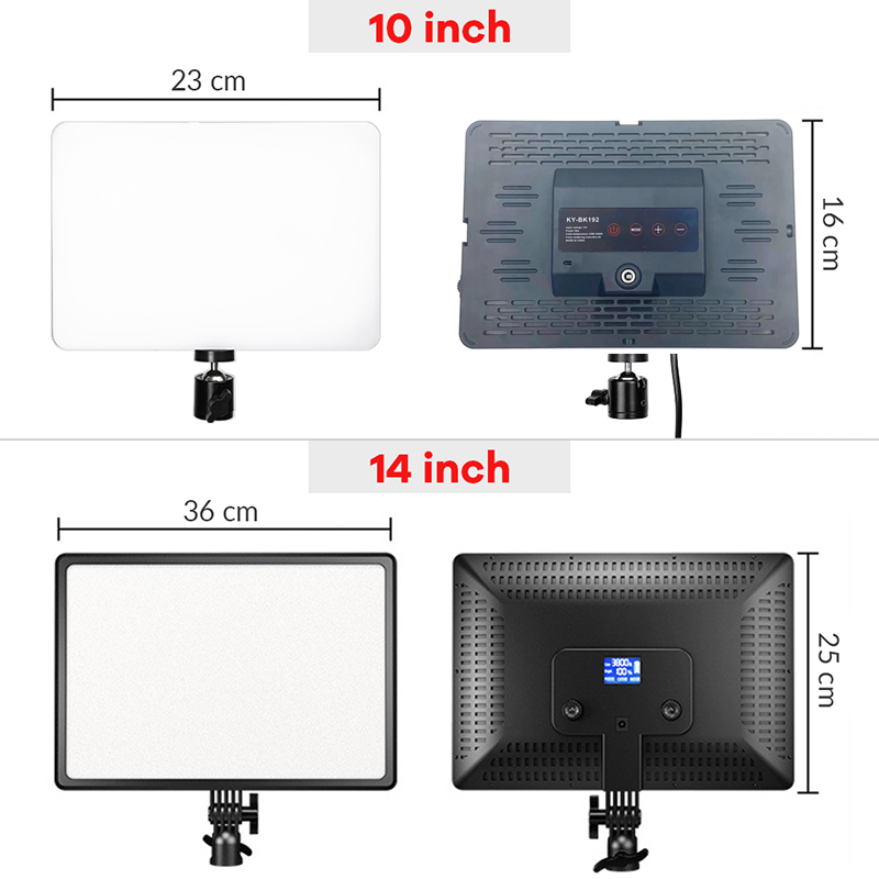 14inch 10inch LED Video Light  - Video Led Light Panel avaliação e preço