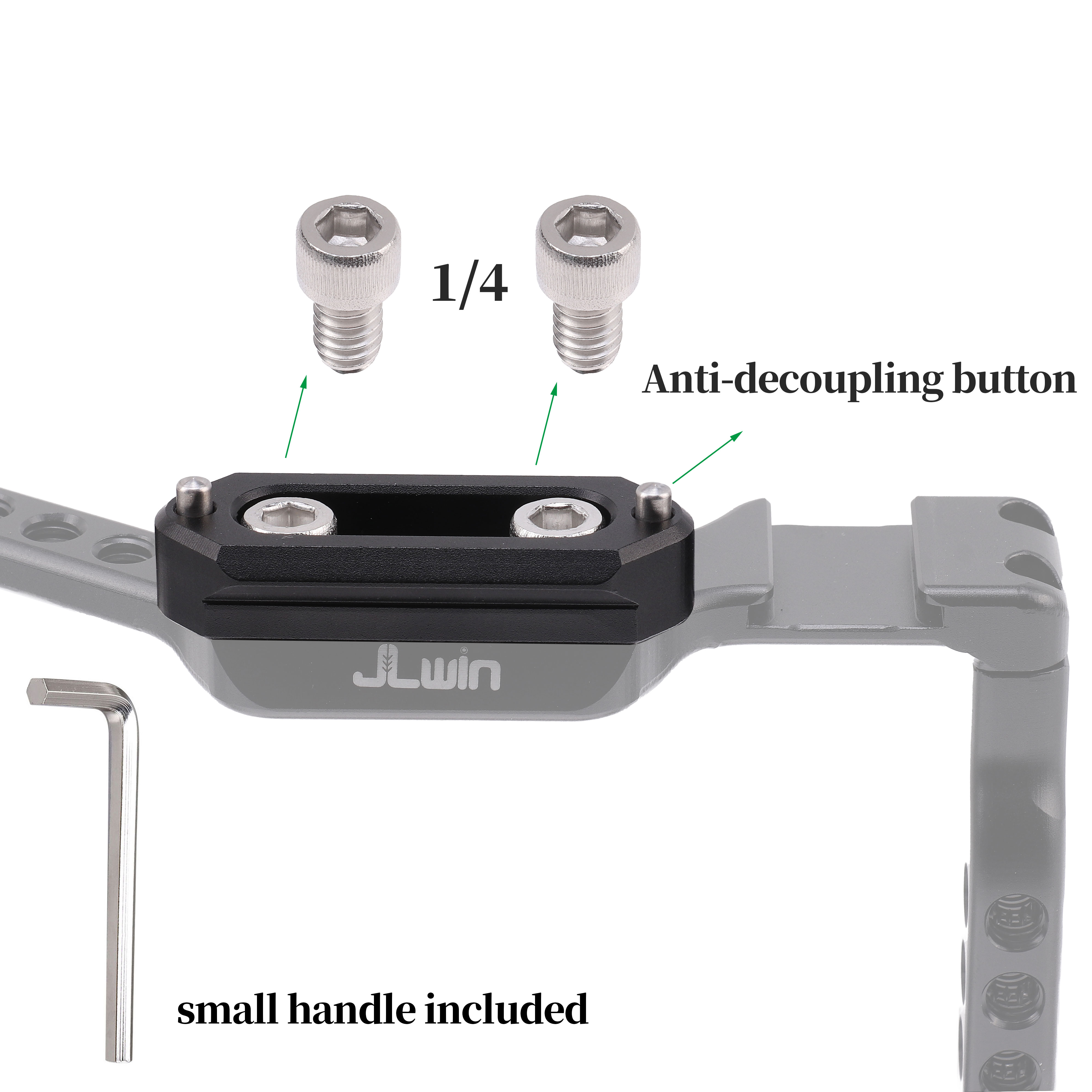 FOTGA Quick Release Rail Handl - Camera Slider Rail avaliação e preço