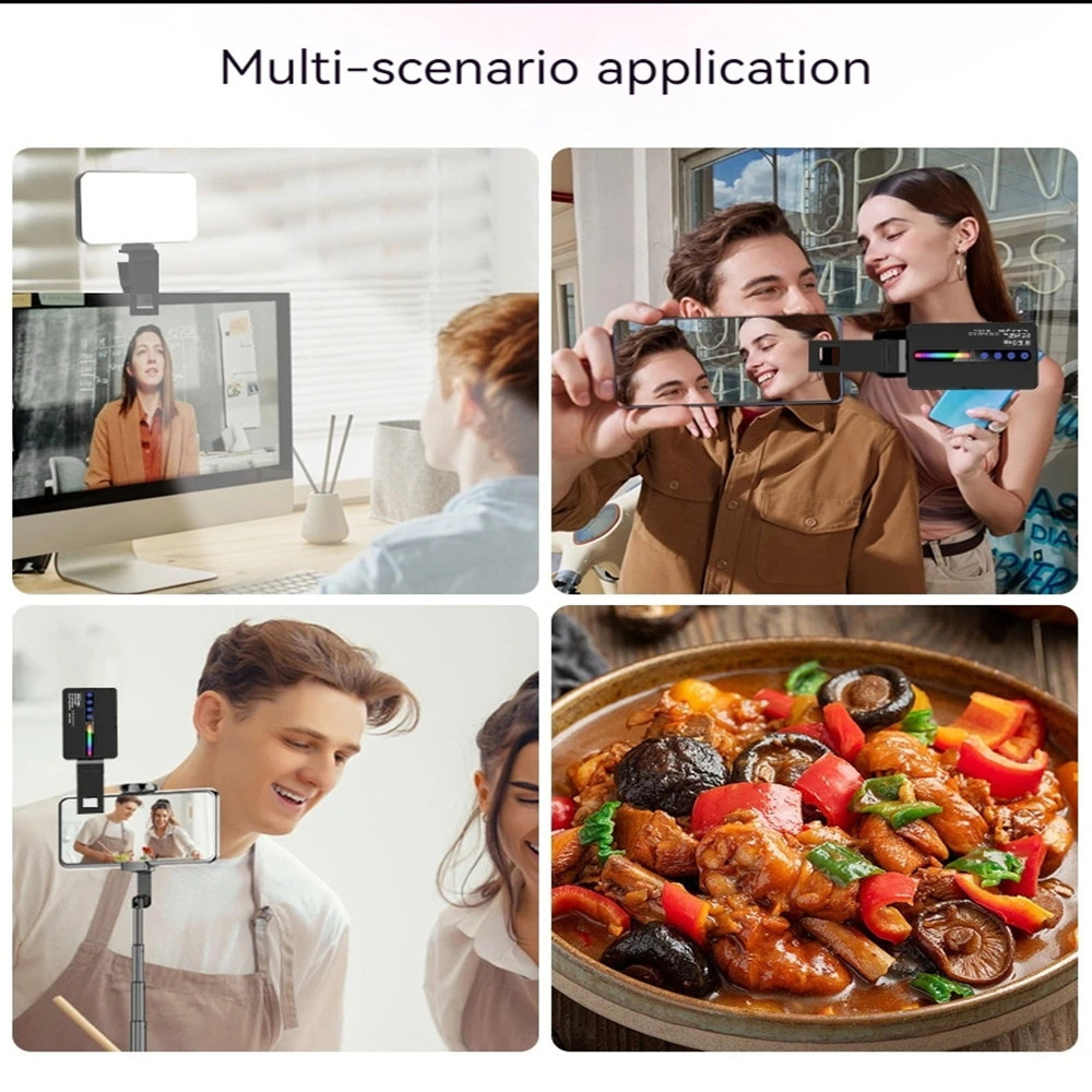 LED RGB Camera Light Full Colo - Video Led Light Panel avaliação e preço