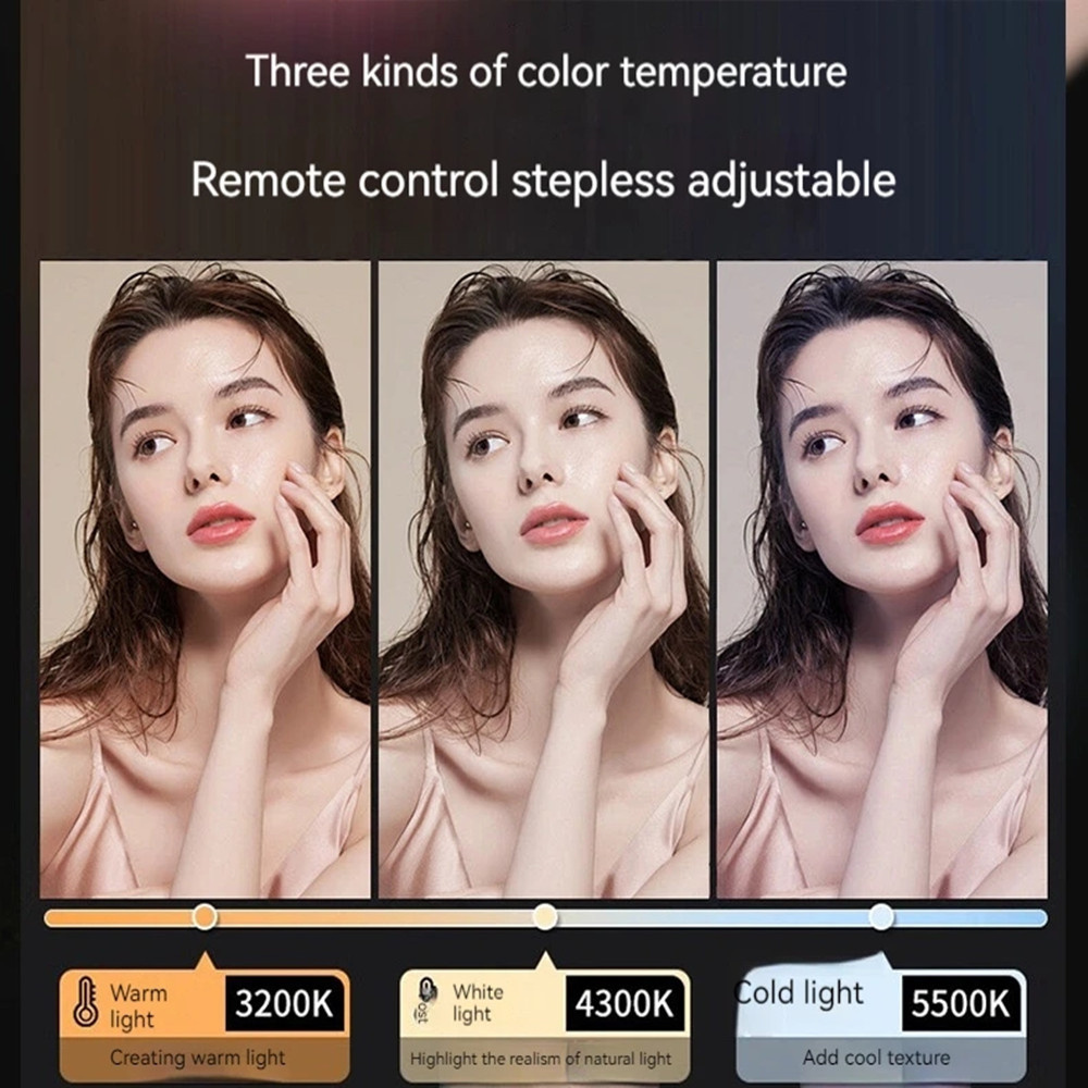 LED RGB Camera Light Full Colo - Video Led Light Panel avaliação e preço