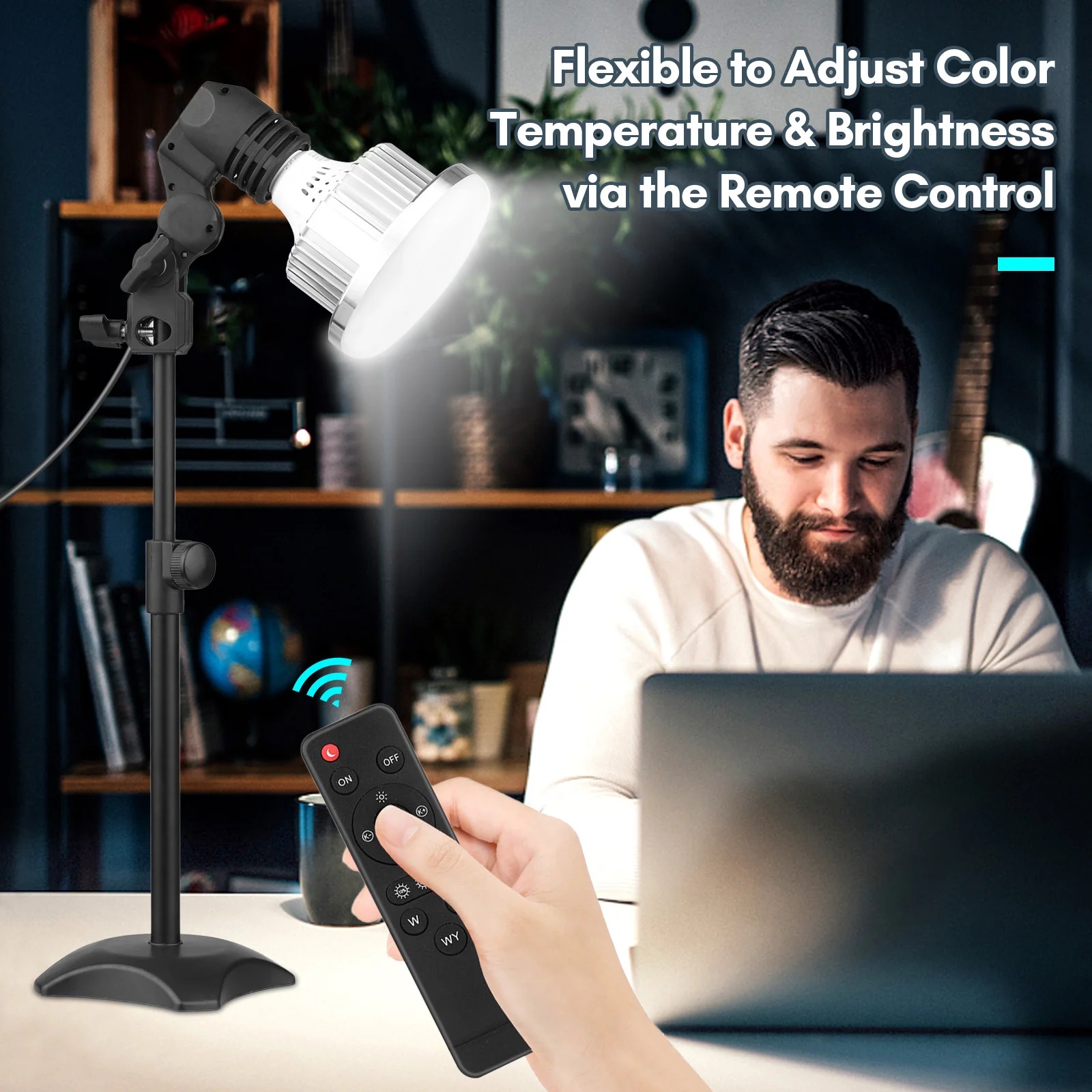 155W LED Light Bulb 3200K-5500 - Photography Bulb avaliação e preço