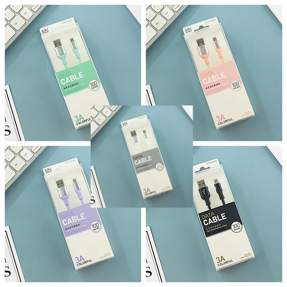 3A USB Cable Fast Charging USB - Photography Kit Xiaomi avaliação e preço