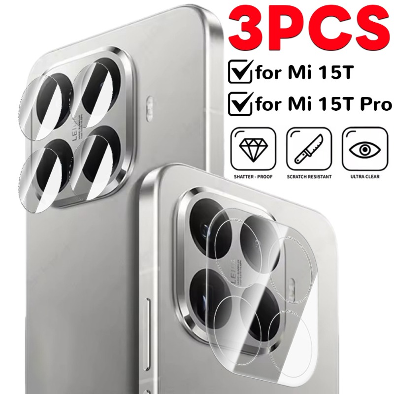 3D Tempered Glass Camera Cover - Photography Kit Xiaomi 15T Pro avaliação e preço