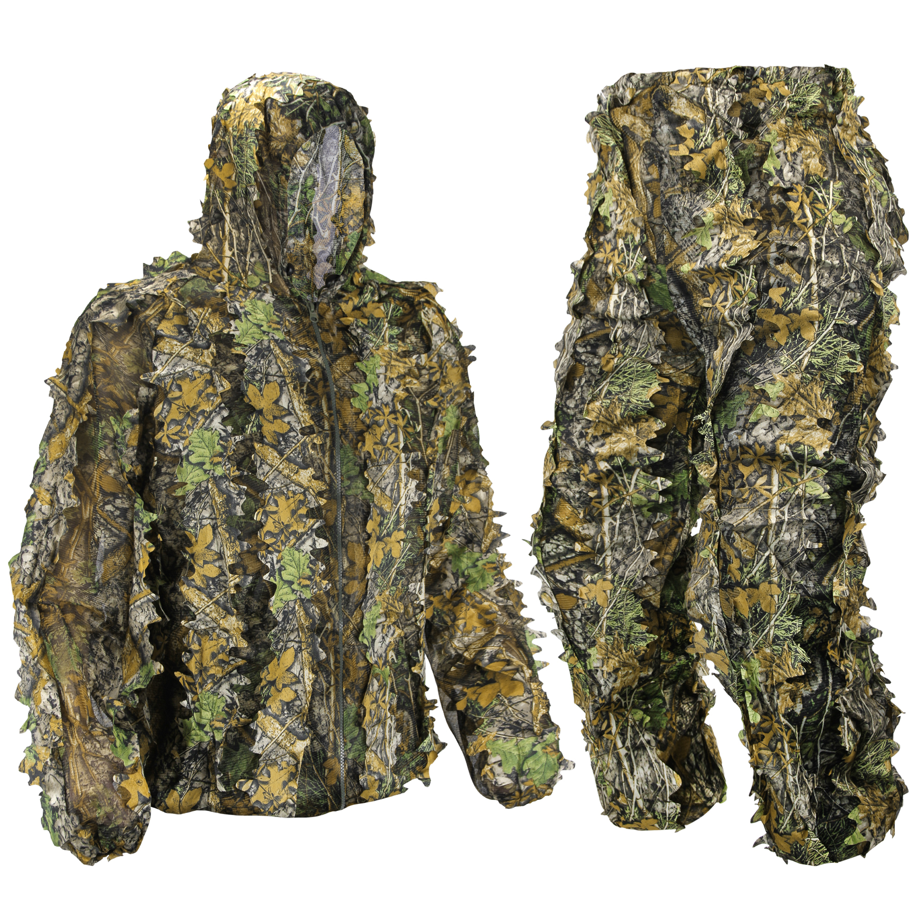 3D Camo Leaf Ghillie Suit Brea - Photography Training avaliação e preço