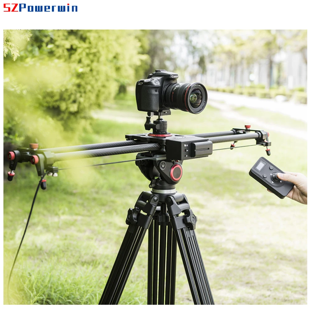 SZPowerwin 80CM Professional E - Camera Slider Rail avaliação e preço