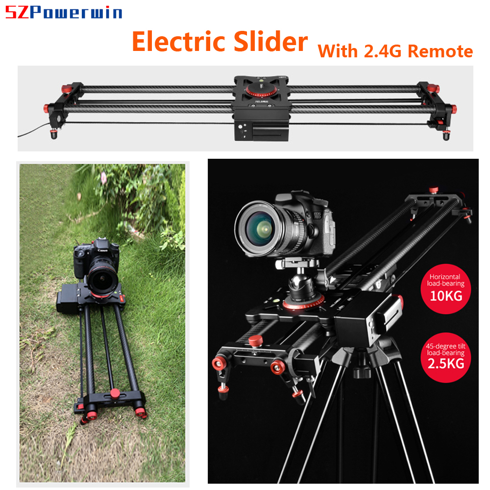 SZPowerwin 80CM Professional E - Camera Slider Rail avaliação e preço