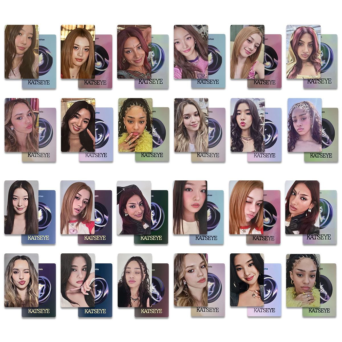 6Pcs/Set Kpop Idol KATSEYE New - Photography Portfolio avaliação e preço