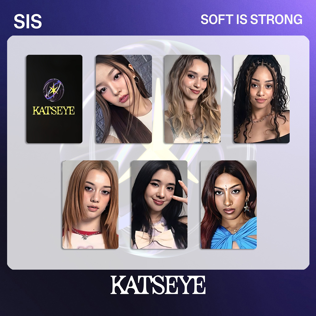 6Pcs/Set Kpop Idol KATSEYE New - Photography Portfolio avaliação e preço