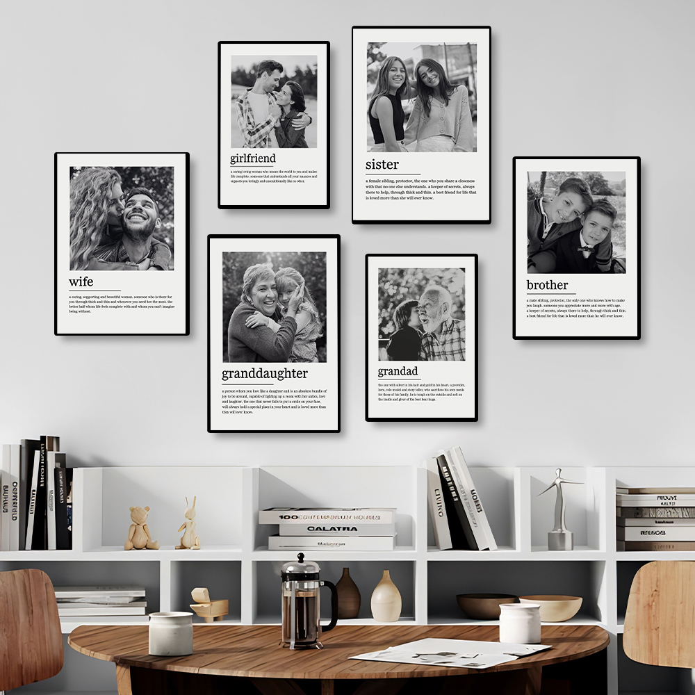 Custom Family Photo Canvas Pai - Photography Gallery avaliação e preço