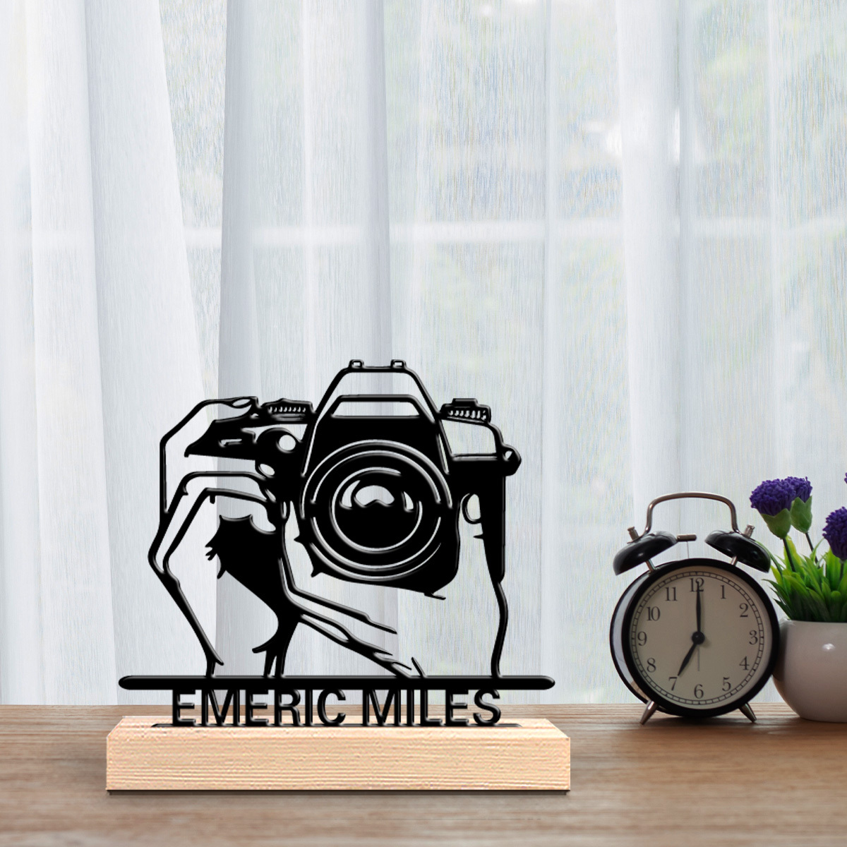 Personalized Emric Miles Camer - Photography Camera avaliação e preço